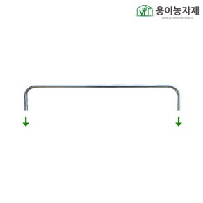 22mm 조립식 ㄷ자 활대 - 폭 1.5m (5개묶음), 1개