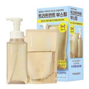 NEW/1+1 리필기획 힐링버드 리바이브 퍼스트 모발강화제 330ml+330ml 리필 기획, NEW/1+1 리필기획 힐링버드 리바이브 퍼스트 모발강