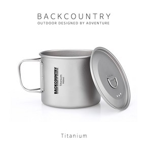 [BACKCOUNTRY] 백컨트리 싱글쿠커 900ml/티타늄 코펠 900ml/캐틀, 티타늄 싱글쿠커 900ml, 1개