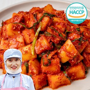 [도시아낙네] 국산 전라도 깍두기 김치, 3kg, 1개