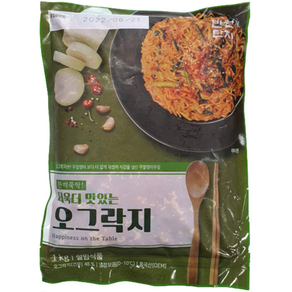 오그락지 반찬단지 1KG, 1개