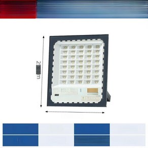 고출력 방수 LED 투광등 - 야외 안뜰 및 작업장용 서치라이트
