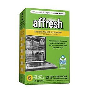 Affesh Dishwashe Cleane Helps Remove Limescale an Affesh 식기세척기 세척제 석회질과 냄새를 유발하는 잔류물 제거에 도움 6, 1개