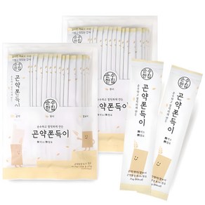 순수한집 곤약쫀드기, 375g, 2개