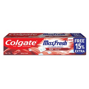 Colgate maxfesh spicy ed toothpaste 70+11g, 3개, 81g