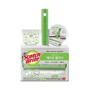 3M 스카치브라이트 베이직 테이프 클리너 대형 핸들1입 + 리필 2입, 1개