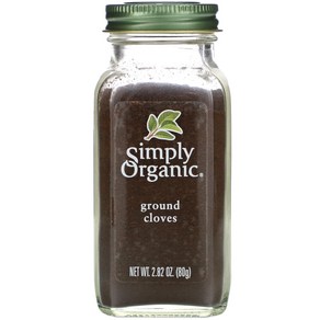 Simply Organic 정향 가루 80g(2.82oz)