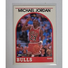 마이클 조던 상태설명필독 1989-90 NBA Hoops Michael Jodan NO-200 NBA 농구 카드, 1개