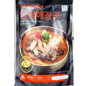 청우 양많은 냉동양평해장국 간편 즉석탕 800g, 1개