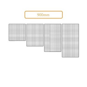 메쉬망 철망 900x600 900 1200 1500 1800 진열망 장식망, 1개, 블랙