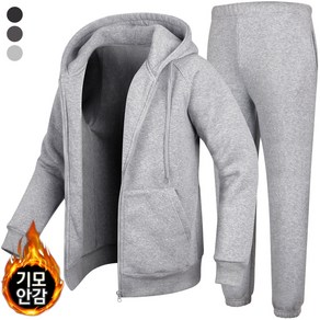 S~4XL 기모 남녀공용 트레이닝복 세트 후드집업 조거팬츠 츄리닝 바지 남자 여성 빅사이즈