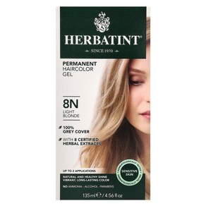 HERBATINT 허바틴트 8N 염색약 135ml 라이트 블론드, 1개