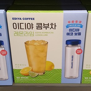 이디야 콤부차 레몬라임 6g x 20입 120g, 1개, 20개입