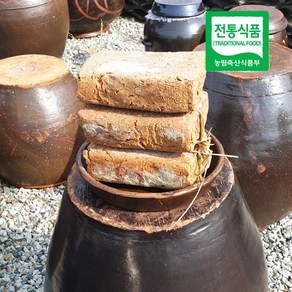 (시골마당) 생생정보 메주 이승희 명인 대통령상 국산콩 전통메주 1장, 1.2kg