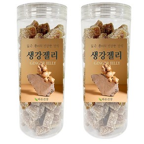 국내가공 HACCP 인증 프리미엄 생강젤리 GINGER JELLY, 2개, 500g