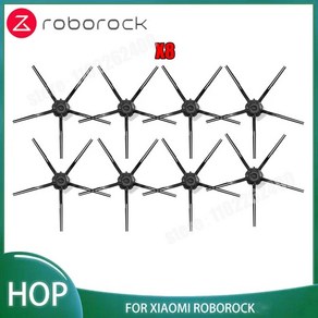 샤오미 로보락 로봇 진공 청소기 예비 부품 메인 사이드 브러시 천 먼지 봉투 Q7 맥스 플러스 + T8 헤파