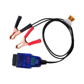 비상 전원 공급 장치 배터리 클립 ECU 메모리 세이버 OBD2 12V 끄기 ABS 교체 도우미, 1개