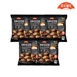 [푸드렐라]석쇠닭갈비 300g, 5개