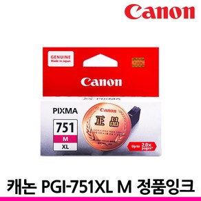 캐논 정품잉크 PGI-750 CLI-751 XL IP7270 IX6770 MX927