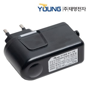 태영전자 국내산 어댑터 직류전원장치 DC5V 2A 벽걸이형 DC Adapto, 1개