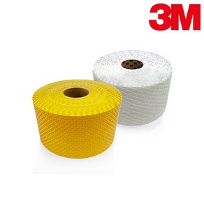 3M 초고강도 미끄럼 방지 차선테이프 L380AW L381 50mm 75mm 100mm 152mm x 1M [단위:미터], 백색, 1개