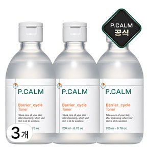 피캄 베리어 사이클 토너, 200ml, 3개