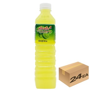 태국음료 에프플러스 라임쥬스 500ml 솜땀 팟타이 똠얌꿍 라임음료 라임주스 LIME JUICE, 24개
