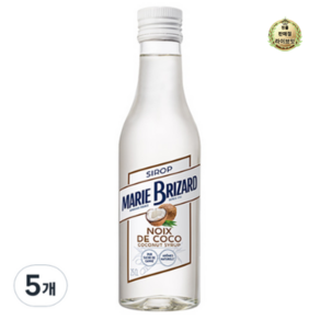 마리브리자드 코코넛 시럽, 250ml, 40개