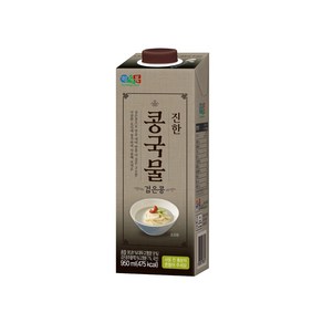 정식품 간단요리사 진한 콩국물 검은콩 950mlx6팩, 950ml, 6개