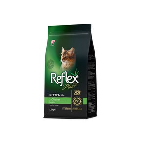 Reflex 키튼 고양이 플러스 건식사료, 닭, 1.5kg, 1개