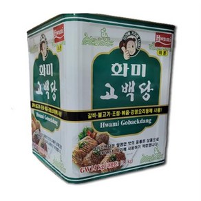 화미 고백당 이온물엿 14kg 무배 업소용 요리당 올리고당, 1개