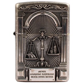 ZIPPO 지포라이터 Neve compae SS925 은지포 오일포함