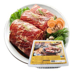 선물세트 돼지왕양념구이-1.3kg(4대) 무뼈 4인분(상황버섯함유), 1개, 1.3kg