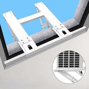 창문형에어컨거치대 받침대 앵글 실외기 걸이 랙 브라켓 고정