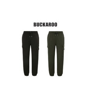 버커루 [득템특가전] [BUCKAROO]GOOD가성비!!! 2023 NEW! [26~34] 2컬러 / 약기모 풀밴딩 + 후크 까지! 완판신화 리오더3차 퍼펙트투웨이 카고 조거팬츠