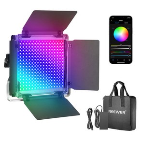 Neewe 660 RGB LED 조명 APP 제어, 1개