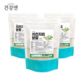 차전자피 식이섬유 가루 100% 분말, 500g, 3개