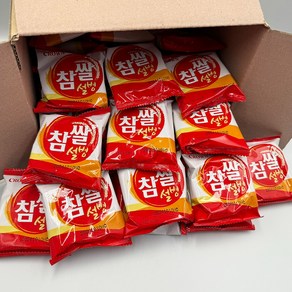 크라운 참쌀 설병 달콤한 쌀과자 대용량 70개(개별포장), 70개