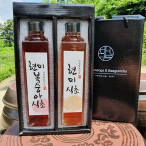 [배금도가] 자연발효식초 선물세트 (300ml *2병), 1세트, 300ml