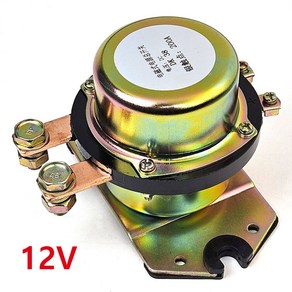 메탈 릴레이 정격 100A 200A 300A 12v 24v 자동차 캠핑카 화물차 버스 보조배터리 태양광 elay, 정격200A_12V, 1개