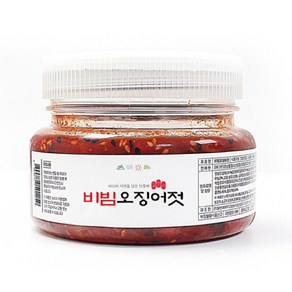 밥도둑 비빔오징어젓 오징어젓갈 400g