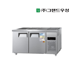 그랜드우성 CWSM-150RB 업소용반찬냉장고1500 내부스텐