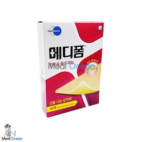 메디폼(Medifoam)/친수성드레싱 2mm(5*10) 박스(10매), 10개