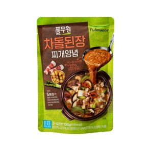 차돌 된장찌개양념 130g 20개