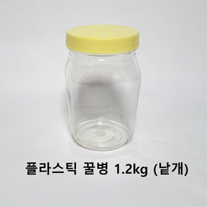 SD 플라스틱 꿀병 1.2kg 낱개 PET병, 1개