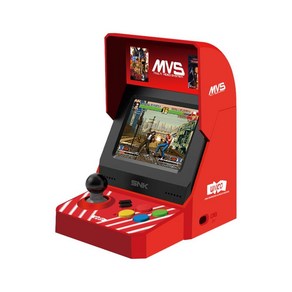 UNICO SNK MVS 미니 아케이드 게임 SNK 레트로 게임 포함 3.5인치 LCD 스크린 게임기