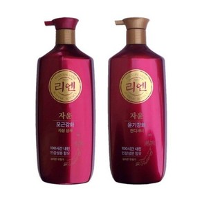 리엔 자윤 모근강화 지성 샴푸 + 윤기강화 컨디셔너 950ml, 리엔 자윤 모근강화 지성 샴푸 + 윤기강화 컨디셔너 9, 1개