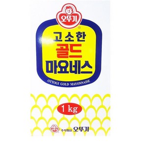 오뚜기 고소한 골드 마요네즈, 1kg, 3개