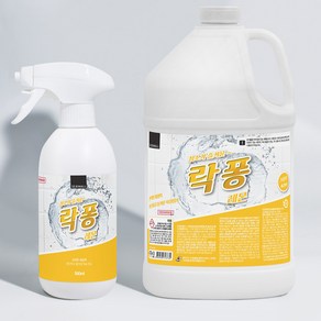 락퐁 4L+500ml 세트 욕실 화장실 청소세제 세정제 레몬향, 1세트