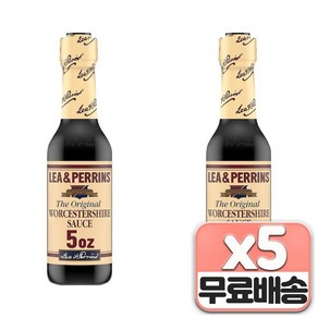 LEA & PERRINS 오리지널 우스터 소스 Oiginal Wocesteshie Sauce, 148ml, 10개